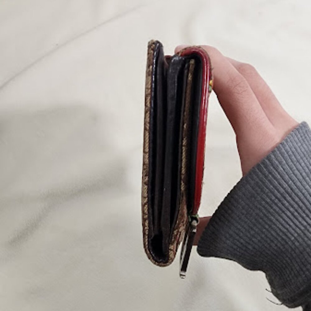 Christian Dior Trotter Canvas Rasta Saddle Wallet. Unique! - Picture 5 of 15